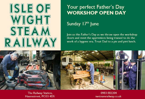 Open Workshop day at the Steam Railway